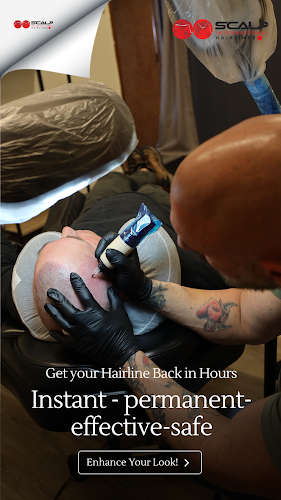Work by Scalp International Hairlines New York