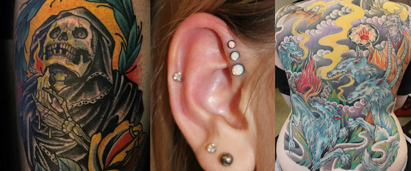 Work by Scarab Body Arts