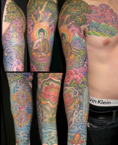 Work by Cicada Tattoo
