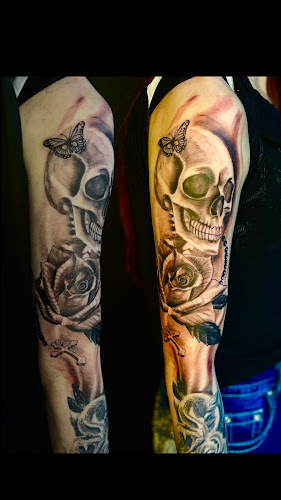 Work by Hard Line Collective Tattoo Studio