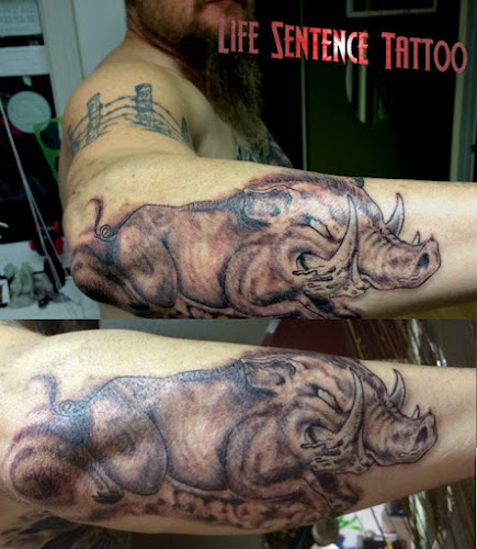 Work by LIFESENTENCEinK Tattoo Shop