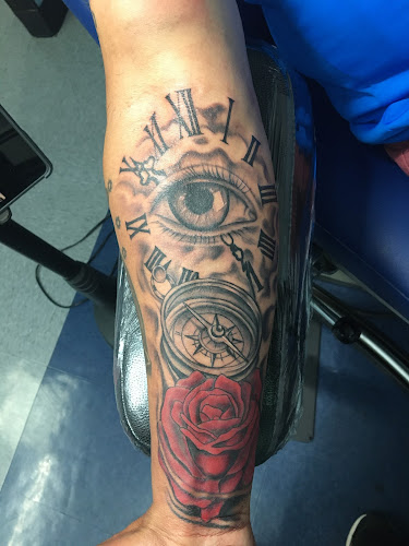 Work by Trenton Tattoo Co