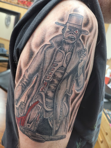 Work by Thunder and Lightning Tattoo Shop