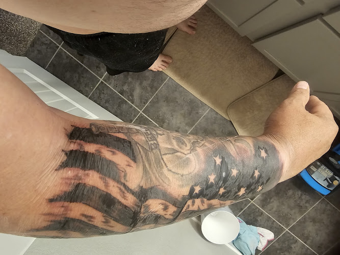 Work by Scarlet Letter Tattoo Studio