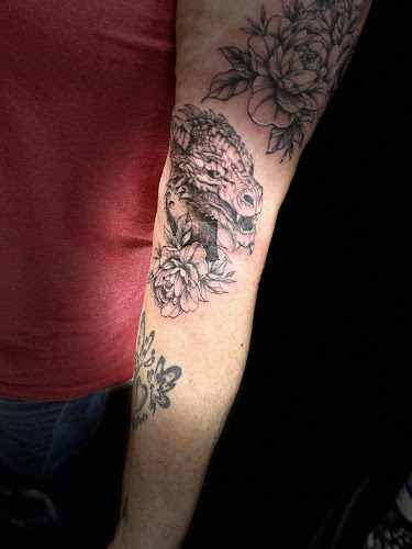 Work by The Black Sheep Collective Body Art Studio (Permanent Pin-Up)