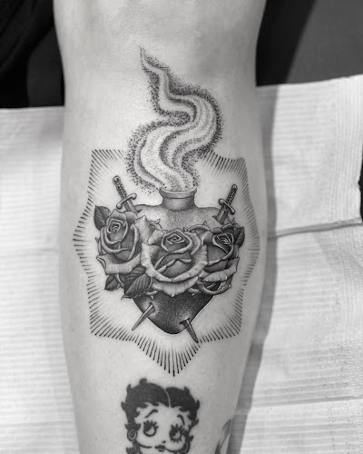 Work by Five Ball Tattoo