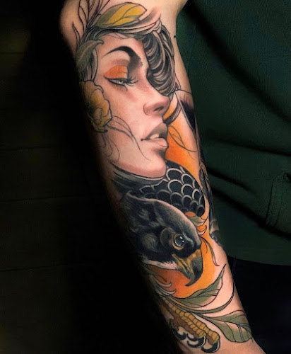 Work by DE LA LUZ - Genuine Tattoo