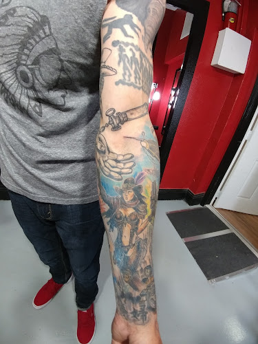 Work by Sacred Dagger Tattoo Studio