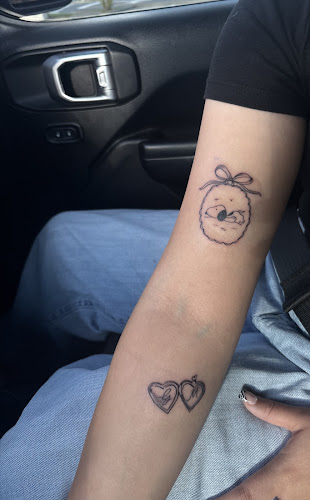 Work by Angry Goat Tattoo Co.