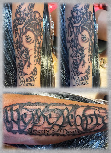 Work by Dubtown Ink Tattoo Parlor