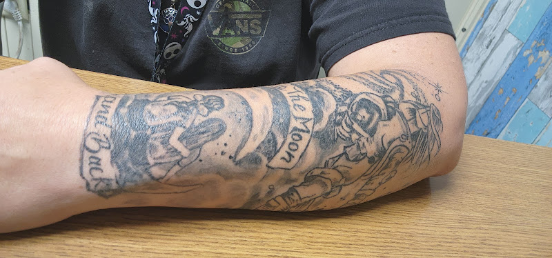 Work by Lucky Lantern Tattoo