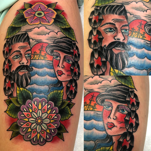 Work by Tattooed In the Wild Studio