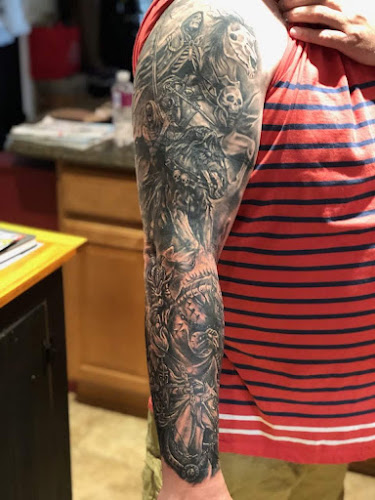 Work by Vice City Tattoo