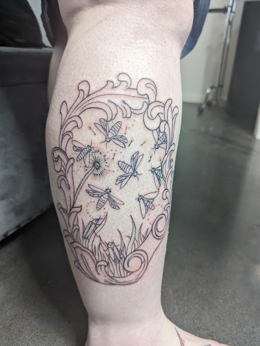 Work by Gray Goat Tattoo and Piercing