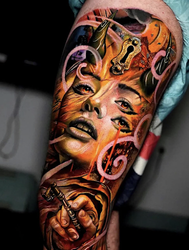 Work by Ganga Tattoo Studio