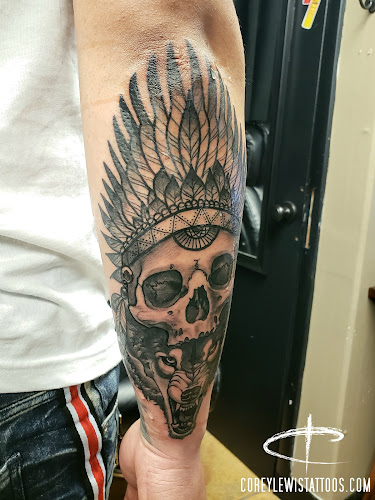 Work by Seventh Skull Tattoos