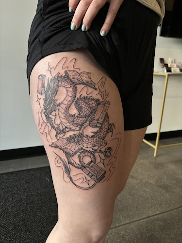 Work by Crimson Red Tattoos