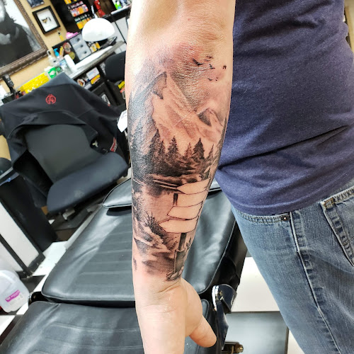 Work by Nevermore Tattoo