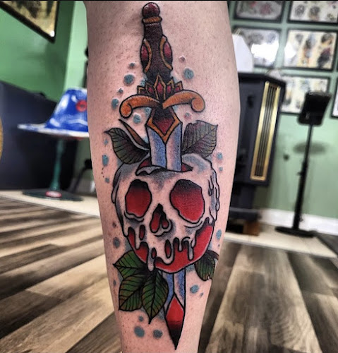 Work by Low Sierras Tattoo & Art Co.