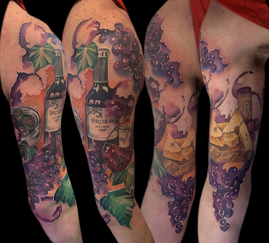 Work by Black Dahlia Tattoo Studio