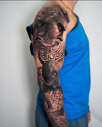 Work by Thirty Three VII Tattoos