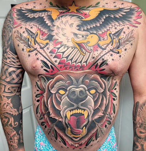 Work by Elegance Piercing & Tattoo Inc.