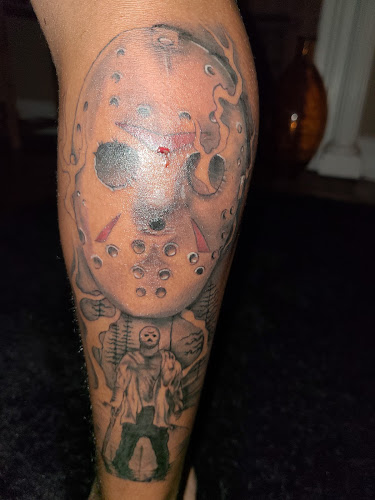 Work by Grindhouse Tattoos